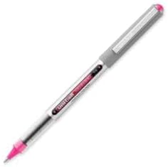 Uni-Ball 60384 uni-ball Vision Rollerball Pens, Fine Point (0.7mm), Pink, 12 Count