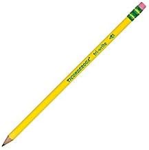 Ticonderoga Tri-Write Wood-Cased Pencils, 2HB Soft, Yellow, 12 Count
