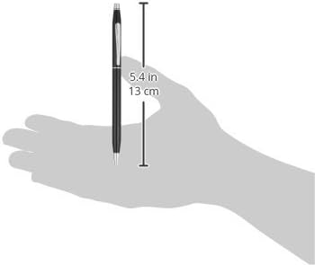 Cross Classic Century Refillable Ballpoint Pen, Medium Ballpen, Includes Premium Gift Box - Black Lacquer