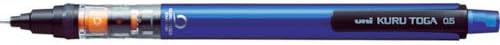 Uni Mechanical Pencil Kurutoga Pipe Slide Model 0.5mm, Blue Body (M54521P.33)