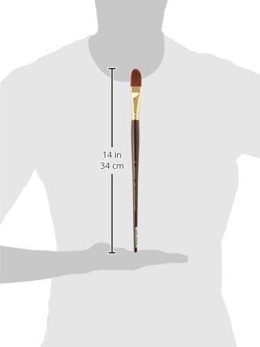 Winsor & Newton Galeria Filbert Long Handle Brush, Size 19