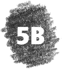 STAEDTLER Mars Lumograph 5B Graphite Art Drawing Pencil, 6 Pencils