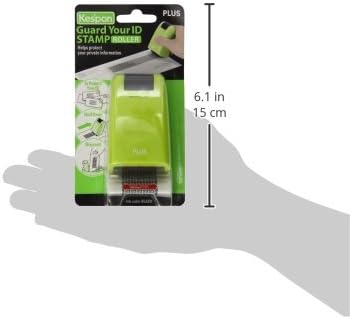 Plus Guard Your ID Roller Stamp, Green