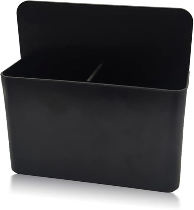 1 Pack Magnetic Marker Holder, Dry Erase Marker Holder Chalk Pen Storage Organizer for Whiteboard/Blackboard, Fridge/Regrigerator, Metal Locker, and Cabinet, (Black)