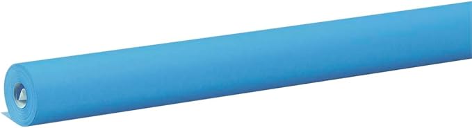 Fadeless Bulletin Board Paper, Fade-Resistant Paper for Classroom Decor, 24” x 60’, Brite Blue, 1 Roll