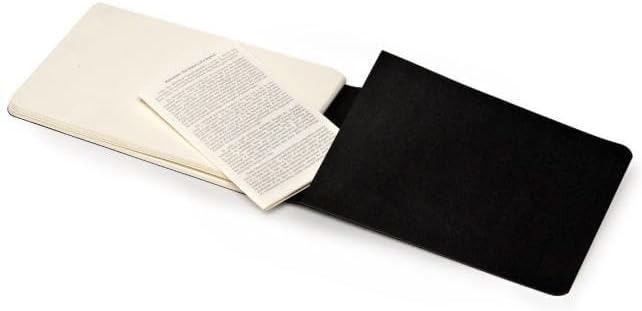 Moleskine Art Sketch Album, Hard Cover, Pocket (3.5" x 5.5") Plain/Blank, Black, 72 Pages