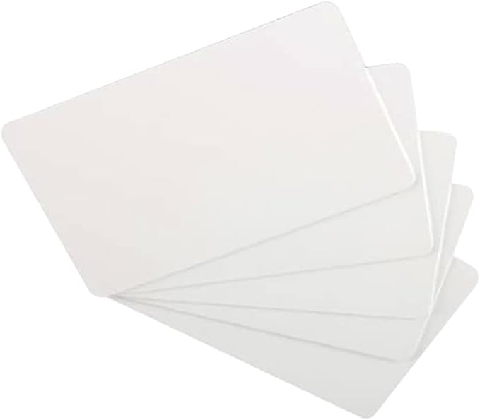 100 Pack - Bodno Premium CR80 30 Mil Graphic Quality PVC Cards