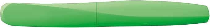 Pelikan Twist Fountain Pen with 1 Ink Cartridge, Medium Nib, Neon Green, Boxed (807258)