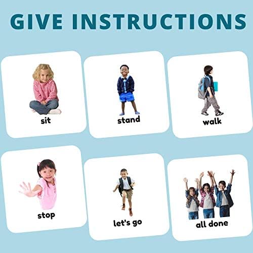 Communication Cards: Basic Phrases with Book Ring - Heavy Duty