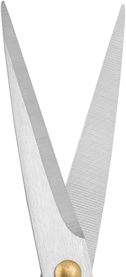 5-inch All Stainless Steel Office Scissors,Ultra Sharp Blade Shears,Sturdy Sharp Scissors for Office Home School Sewing Fabric Craft Supplies Multipurpose Scissors