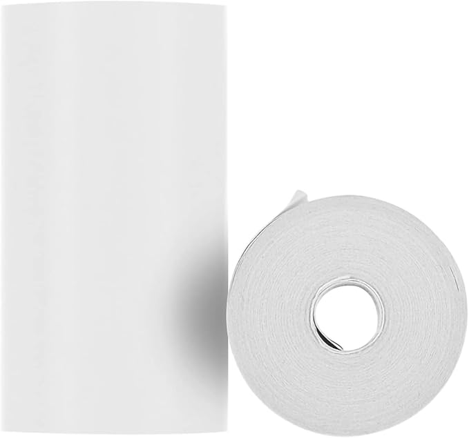 Mini Printer Paper, HD Picture Sticker Paper Thermal Paper with Clear and Convenient Printing Design for Small Ticket Machine Peripage Poooli Paperang etc (4)