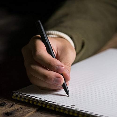 Rite in the Rain Weatherproof Black Metal Clicker Pen - Black Ink (No. 97)