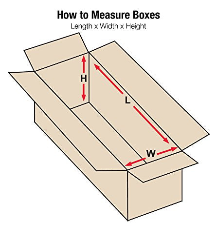 AVIDITI 16 x 6 x 4 Corrugated Cardboard Boxes, Long 16"L x 6"W x 4"H, Pack of 100 | Shipping, Packaging, Moving, Storage Box for Home or Business, Strong Wholesale Bulk Boxes
