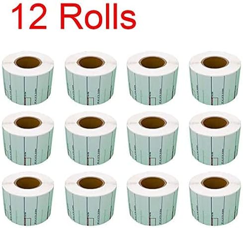 LST-8010 Printing Scale Label, 58 x 40 mm, UPC 12 Rolls of 700 Labels