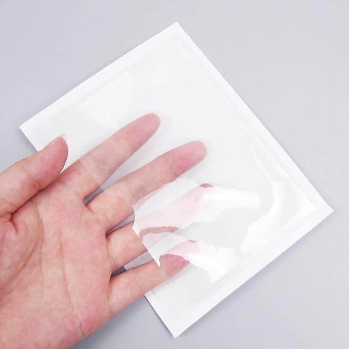 Adhesive Clear Pockets,Self Adhesive Clear Label Pockets Adhesive Card Folder Plastic Pockets Holders Sleeves for Index Cards Planners Cabinet Shelf Photo Cd,10Pieces(105x100mm)