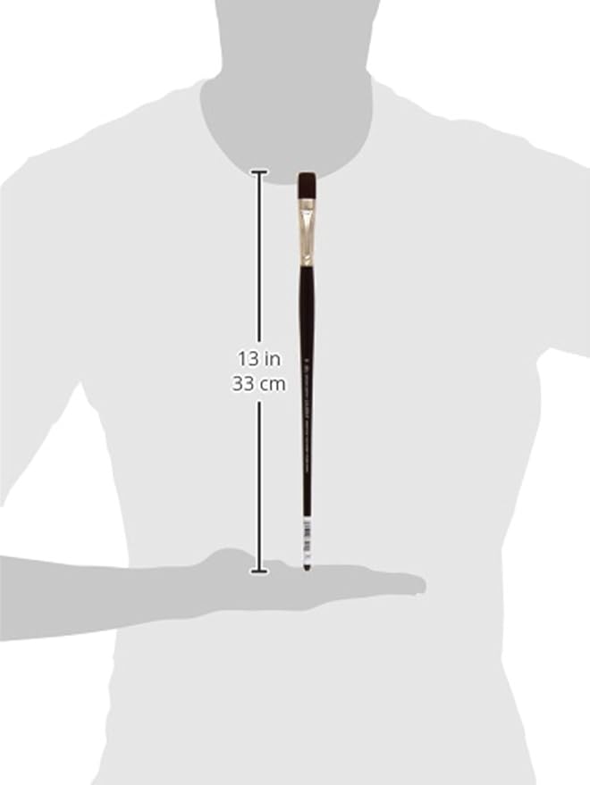 Winsor & Newton Galeria Bright Long Handle Brush, Size 14