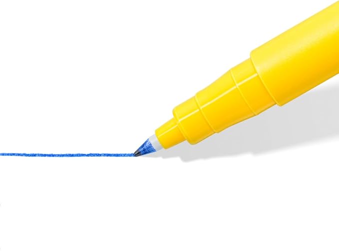 STAEDTLER 307-3 BK2 Noris Handwriting Pen - Blue (Pack of 2)