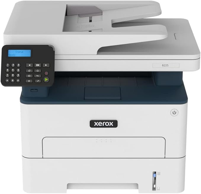 Xerox B225DNI All-In-One Printer, Laser, B&W, Wireless, ADF, Letter, Print, Scan, Copy, Energy Star Certified, Up to 36PPM