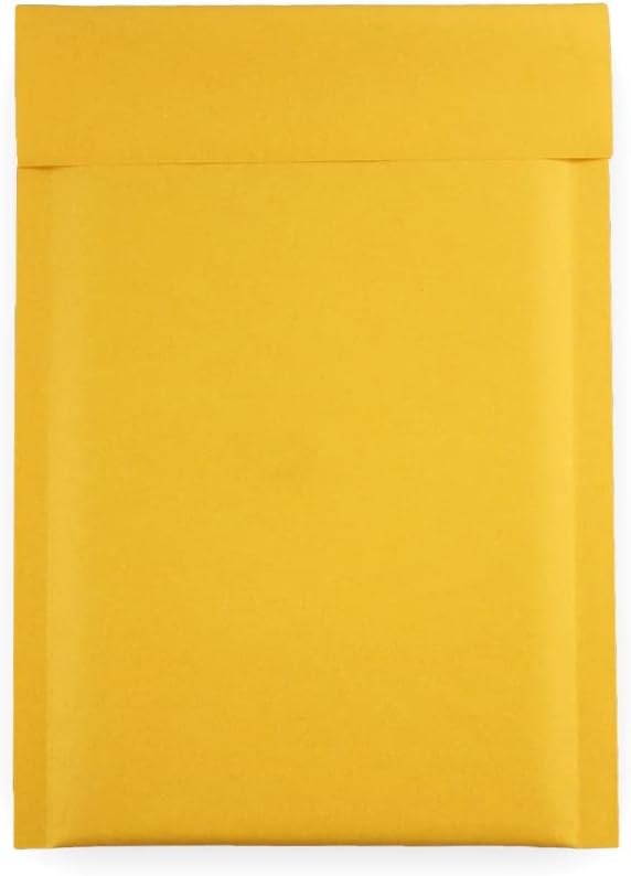 10 EcoSwift Size #000 4 x 8 Kraft Bubble Mailers Self Sealing Bulk Padded Shipping Supplies Packaging Materials Envelopes Bags 4 inches by 8 inches