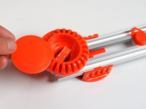 NT Cutter 45 Degree Bevel Oval and Circle Mat Board Cutter, 1 Cutter (OL-7000GP), Red