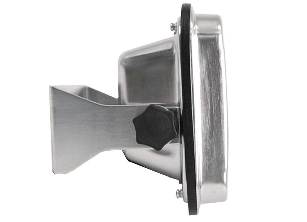 VisionTechShop TBWS-200 Washdown Stainless Steel Bench Scale, Lb/Kg/Oz Switchable, 200lb Capacity, 0.05lb Readability, NTEP Legal for Trade