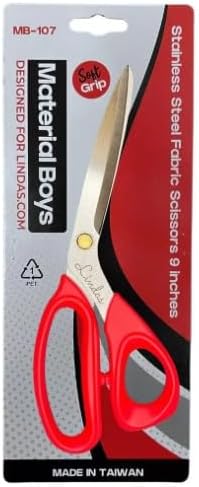 Linda's - 9 Inch Stainless Steel Fabric Scissors