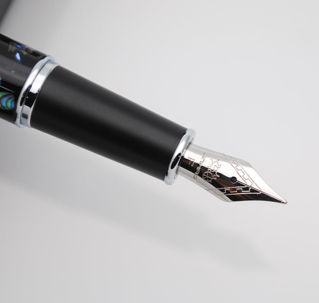 JINHAO 8802 Fountain Pen F Nib (Shell Carving - 2)