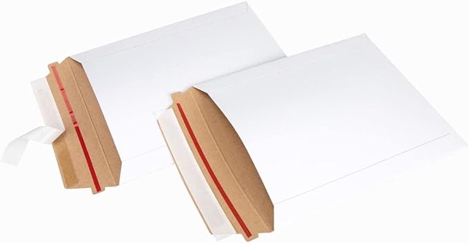 ProLine 5 x 7 self seal rigid photo shipping flats cardboard envelope mailer (50)