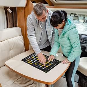 Bright Standards National Parks Scratch Off Map of United States Poster, ALL 63 National Parks Map, US Travel Maps, USA Gifts for Travelers Road Trip Adventure, Fits 12”x16” frame (Black/Gold)