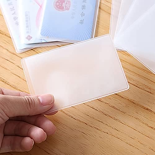 Waterproof New Medicare Card Holder Protector Sleeve for Credit Card License ID Business Card and Social Security Card Protector,20 Pack