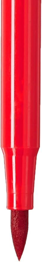 KINGART 'Watercolor-Effect' Brush Markers, 12 Colors - Brightly Colored Markers, Journaling, Lettering, Kids and Adult Coloring Books, and More, Comes with Durable and Convenient Carrying Case