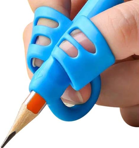 JuneLsy Pencil Grips Pencil Grips for Kids Handwriting Posture Correction Training Writing AIDS for Kids toddler Preschoolers Students Children Special Needs (3pack01)