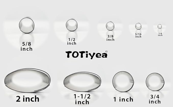 TOTiyea 100 Pack 19 Ring Plastic Binding Combs, 5/8 Inch Diameter, 125 Sheet Capacity, Letter Size, Black Comb Binding Spines