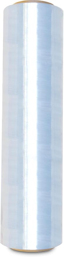 OCTOPUS Stretch Wrap, Industrial Strength 1 Roll Clear, 18” x 1500 feet, 80 Gauge (20 Micron), Heavy Duty Plastic Shrink Film for Packing, Wrapping, Bundling, Shipping, Pallets, and Moving Essentials