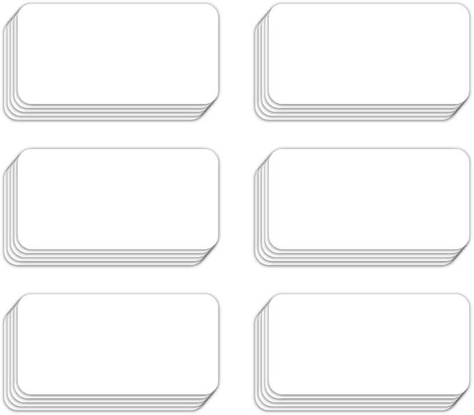 Dry Erase Magnetic Label 2 x 1 inch