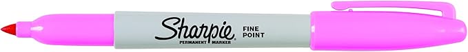 Sharpie Fine Tip Permanent Marker - Assorted Colours (Pack of 12)