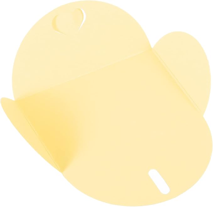 PATIKIL Gift Card Envelopes, 12 Pack Heart Shaped Clasp Small Gift Cards Holder Mini Envelope for Birthdays Weddings, Beige