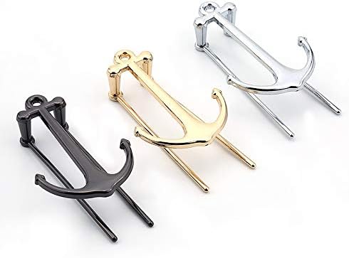 Creative Anchor Bookmark for Reading Hands Free Metal Bookmark Page Holder Book Holder Students Teachers Graduation Gifts School Office Supplies (Golden)