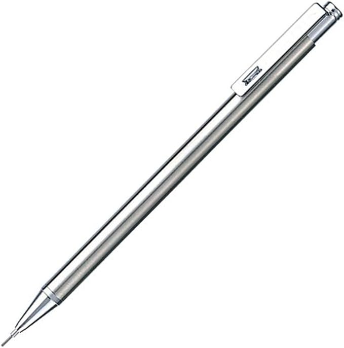 Zebra Mini Mechanical Pencil, 0.5 mm, Silver Body (TS-3)