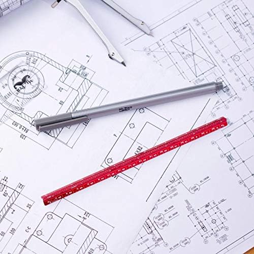 Mr. Pen- 6 Inch, 2 Pack, Pocket Size Ruler, Small Architectural Scale