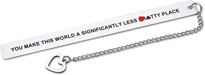 Graduation Gifts Christmas Valentine's Day Thank You Gifts for Friends Friendship Gifts for Women Friends Christamas Stocking Stuffers Best Friend Gifts for Women Colleague Coworkers Birthday Bookmark