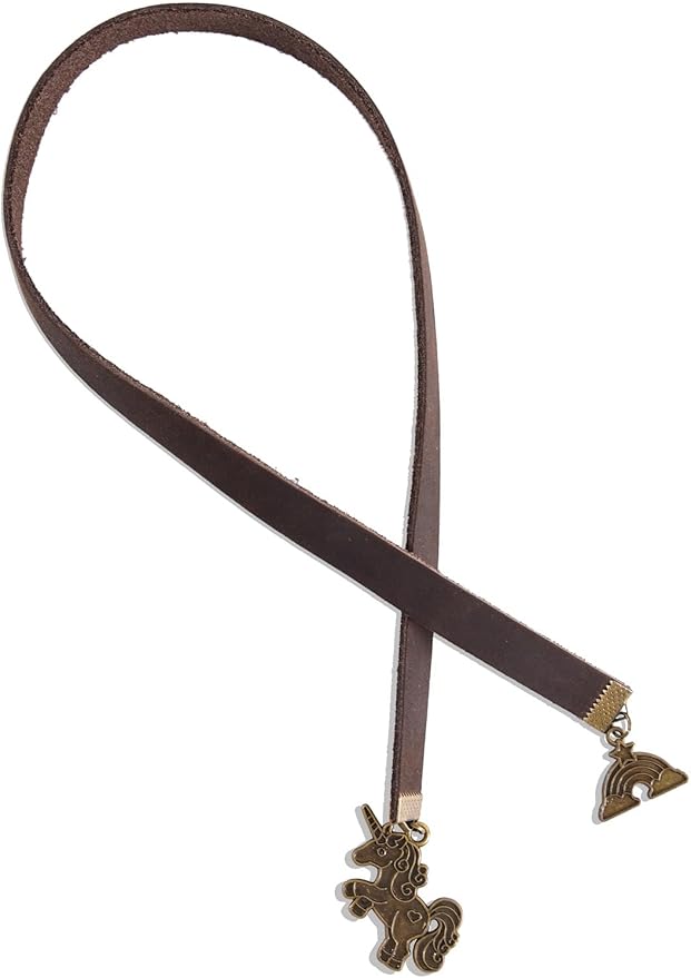 Bookmarks, Handmade Retro Cross Tree of Life Bible Bookmark with Long Leather Straps, Christian Saint Book Mark, Ideal Christian Gift (Style 22)