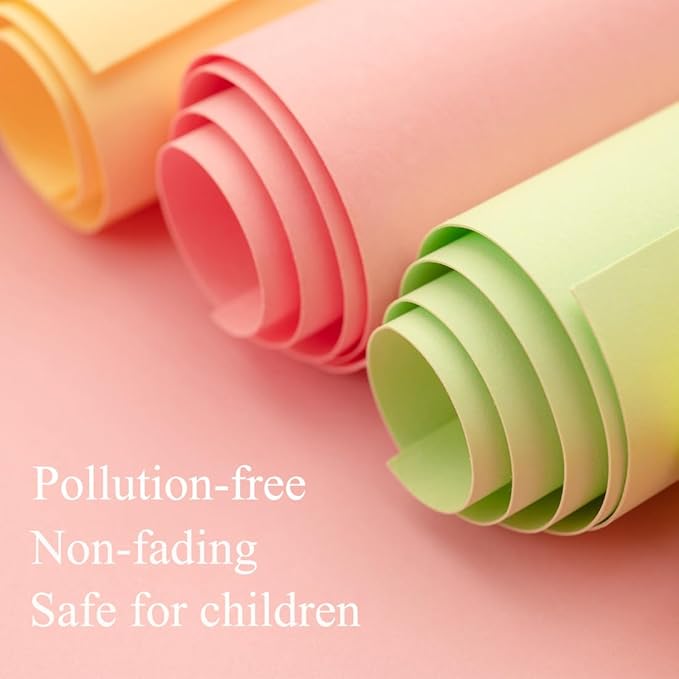 60 sheets 8.5 x 11 Inches Colored Card Stock Printer Paper,65 lb,Thick Construction Paper for Card Making, Scrapbooking,School Office Home Decor Supplies