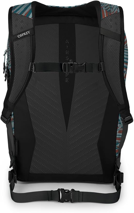 Osprey Transporter Panel Loader Commuter Backpack, Palm Leaf Glitch Print