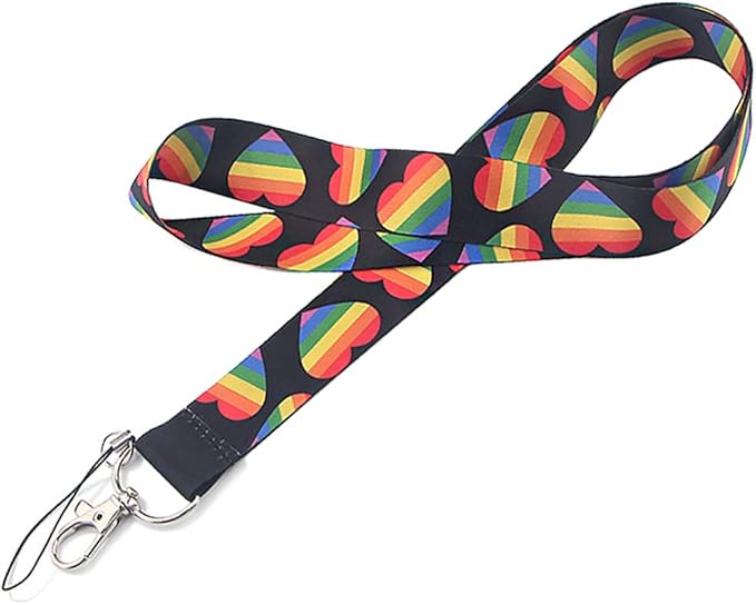 Yiflin Cute Neck Lanyard for Keys, Wallet, Id Card Holder, Cool Keychain Lanyard for Women, Men, Teacher