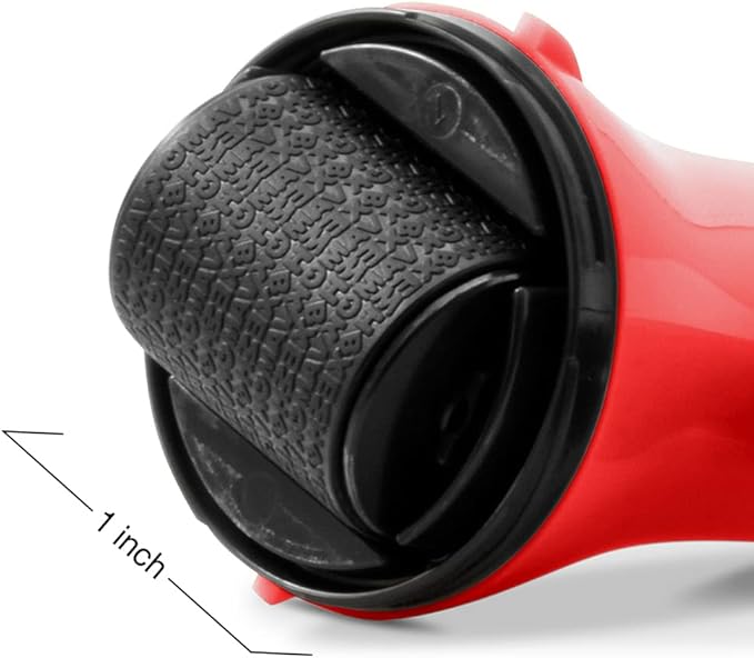 Wide Advanced Roller by Guard Your ID for Identity Theft Protection Roller Stamp, As Seen on TV (Wide 3-Pack) (Mixed Color: Turquoise, Black, Red, Wide)