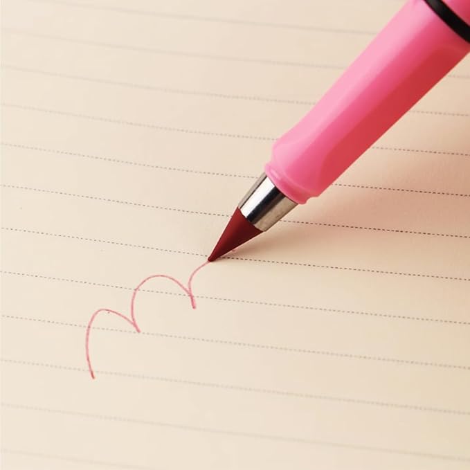 Everlasting Pencil:24PCS 12 colors Replaceable Refill Infinite Pencil Replaceable Graphite