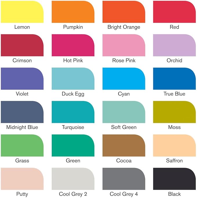 Winsor & Newton ProMarker Set, 24 Count, Arts & Illustration Wallet