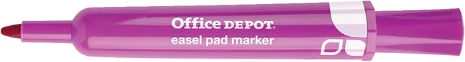 Office Depot(R) Easel Pad Markers, 100% Recycled, Assorted, Pack Of 8, FC102607