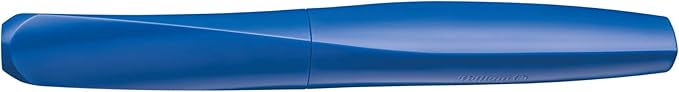 Pelikan Twist Fountain Pen with 1 Ink Cartridge, Medium Nib, Deep Blue, Boxed (814737)